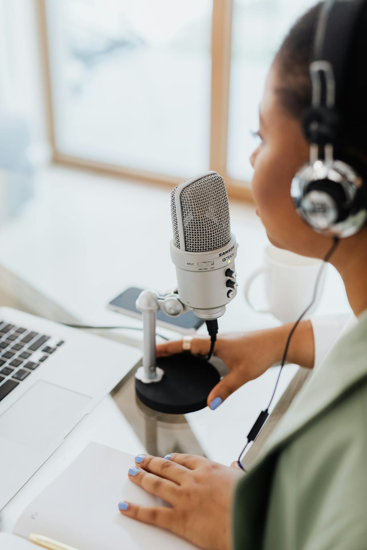 Good recording conditions matter as much as your material. Photo by Karola G.